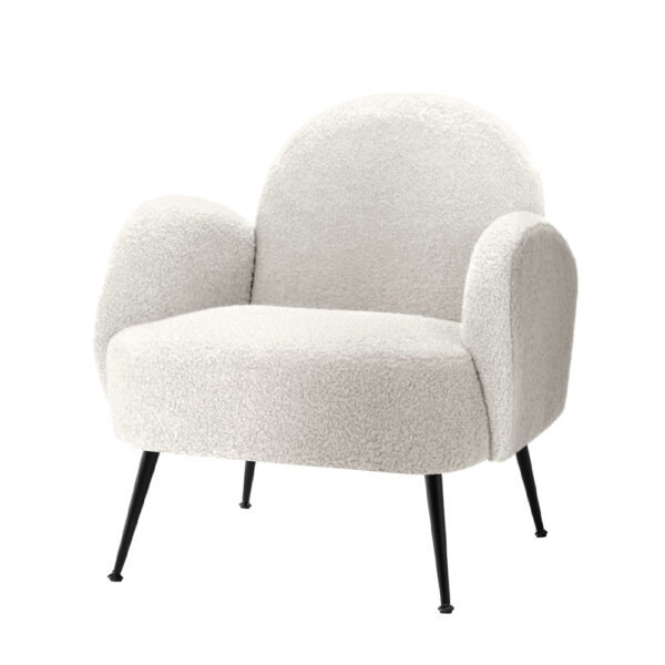 Artiss Hanes Armchair White