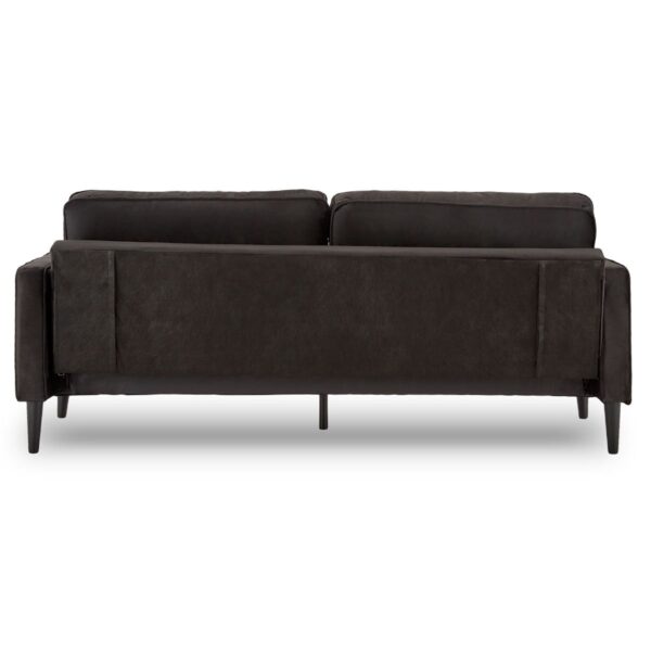 Sarantino Faux Velvet Sofa - Image 5