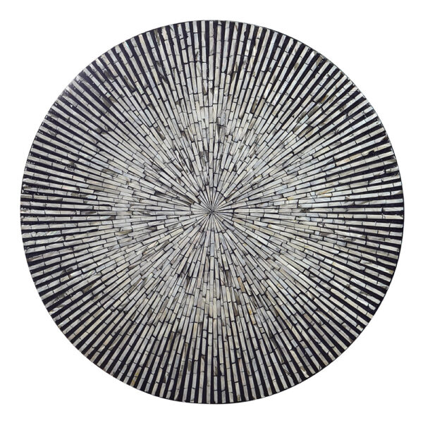 CORDELIA ROUND MOTHER OF PEARL COFFEE TABLE - Image 6